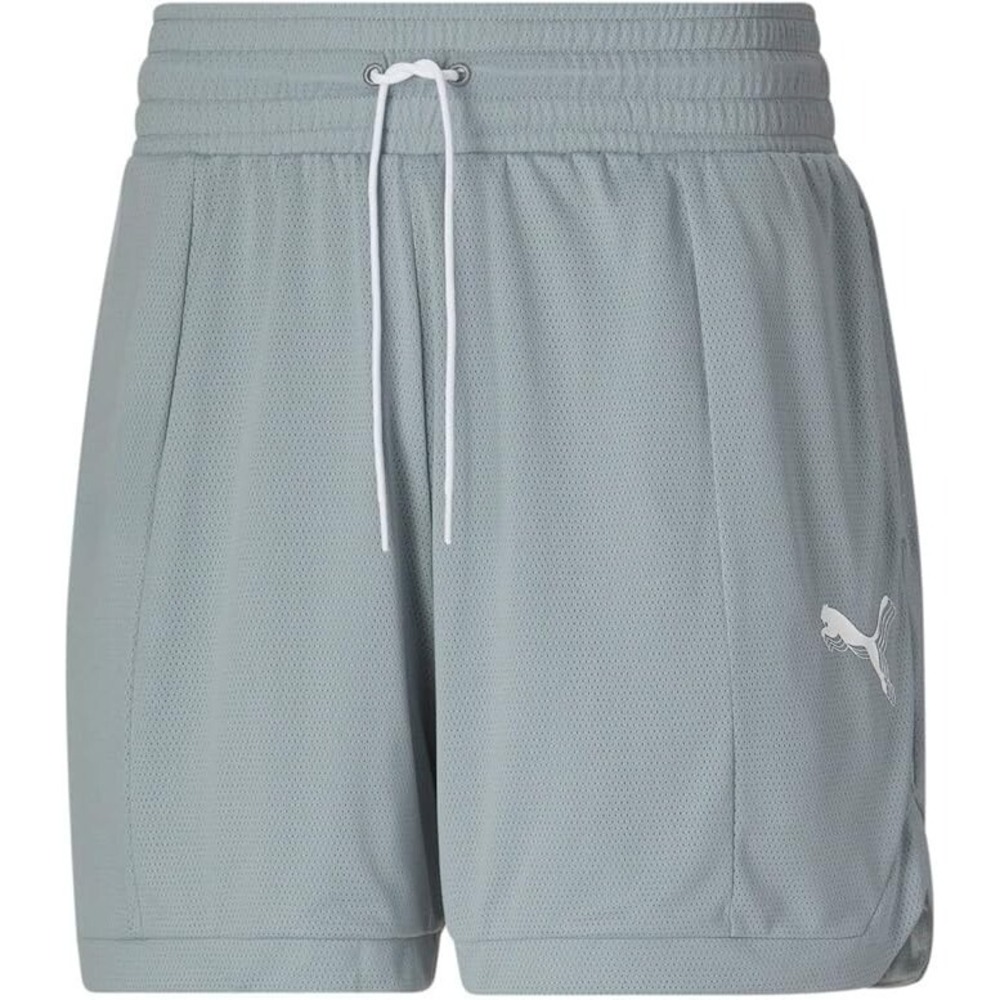 Puma Women's Size XS - Dry Cell Foundation Marine Blue Mesh Basketball Shorts